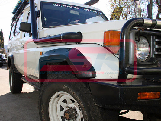 FLARES-LC78-REAR Toyota Landcruiser 73 74 75 77 78 Series Up to 2006 Kut Snake Flares - 50mm - Rear Only | Genuine Kut Snake 4X4 Accessory