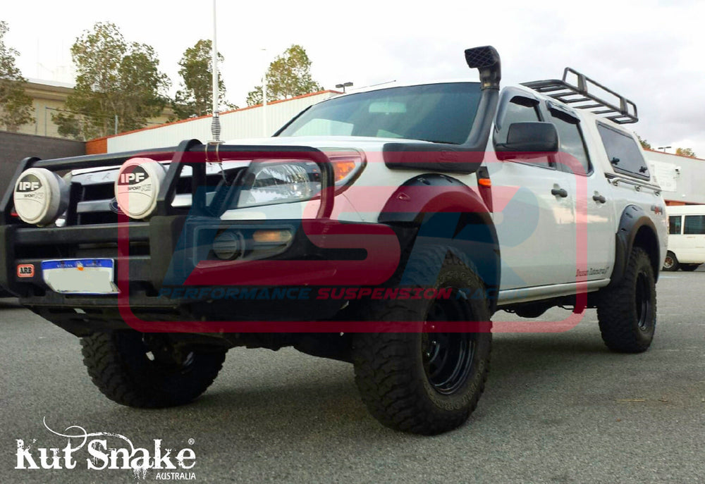 FLARES-RANGER-PJPK-2 Ford Ranger PJ/PK 2007-2011 Kut Snake Flares - 58mm - Front Only | Genuine Kut Snake 4X4 Accessory