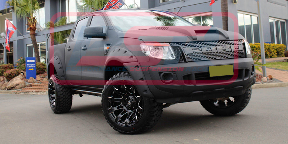 FLARES-RANGER-PX-MN Ford Ranger PX 2012-2018 Kut Snake Flares - Monster 95mm - Full Set | Genuine Kut Snake 4X4 Accessory