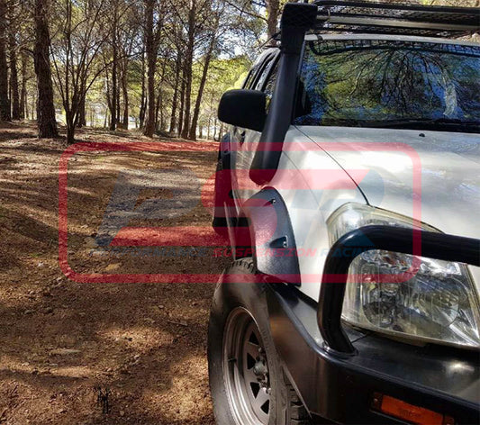 FLARES-RODEO-CS Holden Rodeo RA 2002-2006 Kut Snake Flares - 80mm - Full Set | Genuine Kut Snake 4X4 Accessory