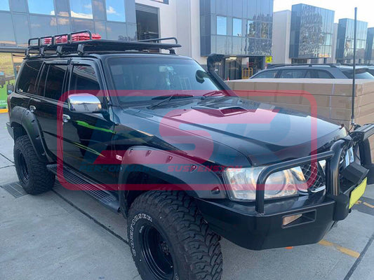 FLARES-Y61-75MM Nissan Patrol GU All Models Kut Snake Flares - 75mm - Full Set | Genuine Kut Snake 4X4 Accessory