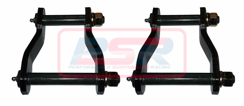 GSK391-PR PSR Holden Colorado RG / Isuzu D-MAX Greasable Shackle - Pair | Genuine PSR Leaf Spring Hardware