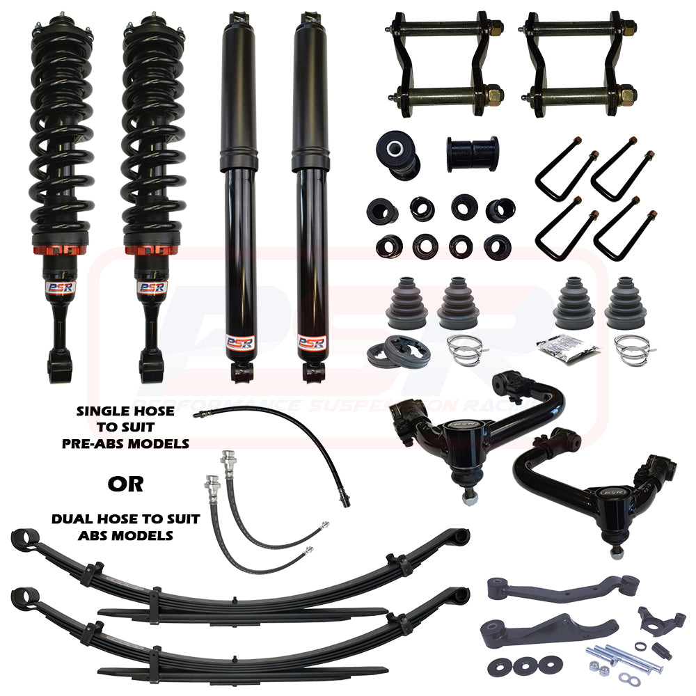 HILKIT-012 Toyota Hilux N70 PSR TTG 4" Lift Kit LONG TRAVEL DELUXE | Genuine PSR TTG Shock Absorber