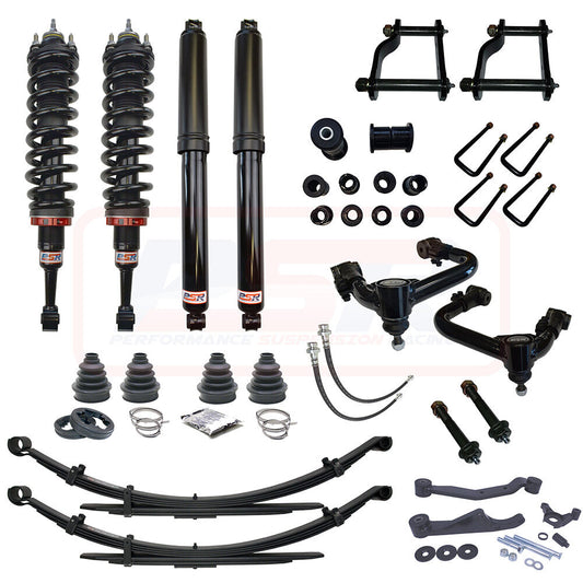 HILKIT-079 Toyota Hilux N90 PSR TTG 4" Lift Kit LONG TRAVEL DELUXE | Genuine PSR TTG Shock Absorber