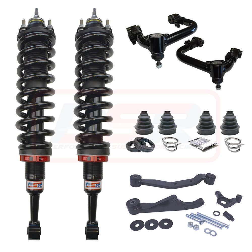HILKIT-081 Toyota Hilux N90 PSR TTG 2-3-4" Front Lift Kit LONG TRAVEL | Genuine PSR TTG Shock Absorber