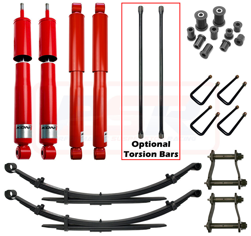HILKIT-113 PSR Toyota Hilux N60 Torsion / Leaf Koni Heavy Track 2" Lift Kit | Genuine PSR Lift Kit