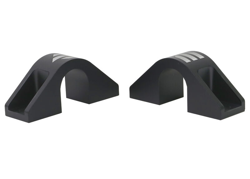KBR10 Whiteline Universal Billet Alloy Sway Bar Mount - Saddle Kit 62-88mm Slotted Mounting Hole to suit Universal D Mount Bushing | Genuine Whiteline Suspension Component - photo 2 of 3