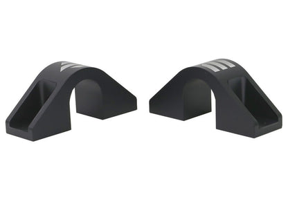KBR10 Whiteline Universal Billet Alloy Sway Bar Mount - Saddle Kit 62-88mm Slotted Mounting Hole to suit Universal D Mount Bushing | Genuine Whiteline Suspension Component - photo 2 of 3