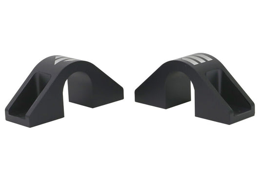 KBR10 Whiteline Universal Billet Alloy Sway Bar Mount - Saddle Kit 62-88mm Slotted Mounting Hole to suit Universal D Mount Bushing | Genuine Whiteline Suspension Component - photo 2 of 3