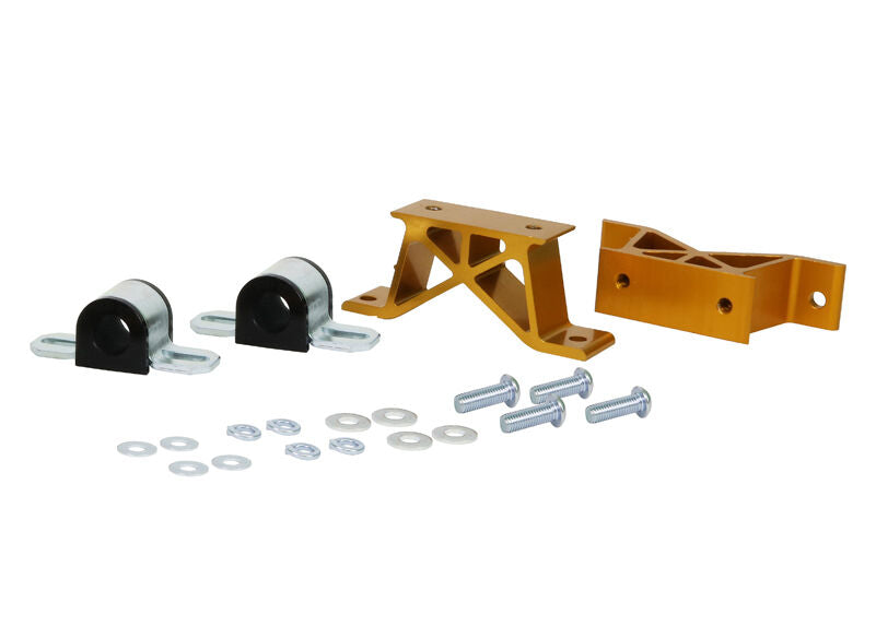 KBR21-27 Whiteline Heavy Duty Rear Sway Bar Mount Kit - 27mm to Suit Subaru Impreza, Liberty and Outback | Genuine Whiteline Suspension Component