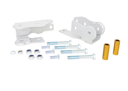 KBR37 Whiteline Rear Lower Control Arm Reolcation Brackets to Suit Ford Mustang S197 | Genuine Whiteline Suspension Component - photo 3 of 4