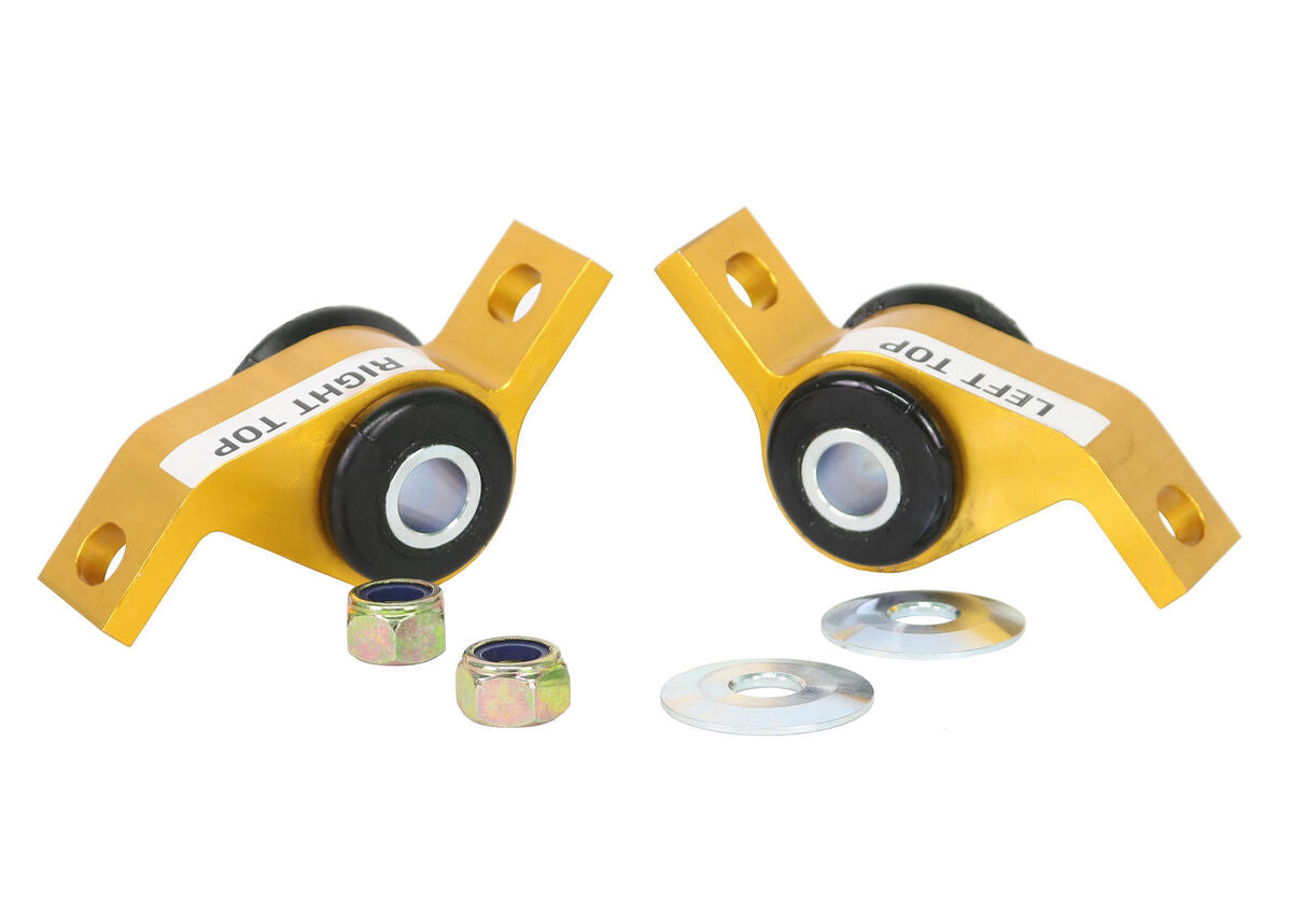 KCA319A Whiteline Front Lower Inner Rear Bushings Offset Caster & Anti Lift to Suit Subaru Impreza and Liberty | Genuine Whiteline Suspension Component - photo 3 of 4