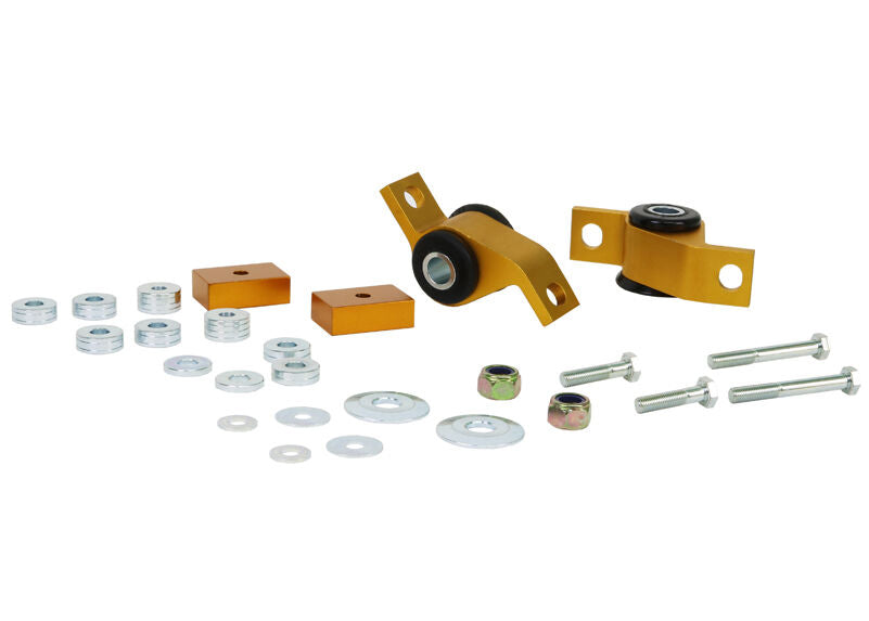 KCA359 Whiteline Front Lower Inner Rear Bushings Offset Caster & Anti Lift to Suit GD Subaru Impreza incl WRX/STi | Genuine Whiteline Suspension Component