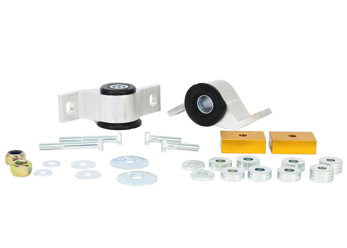 KCA359M Whiteline Front Lower Inner Rear Bushings Offset Caster & Anti Lift to Suit Subaru Impreza GD incl WRX/STi | Genuine Whiteline Suspension Component - photo 3 of 4