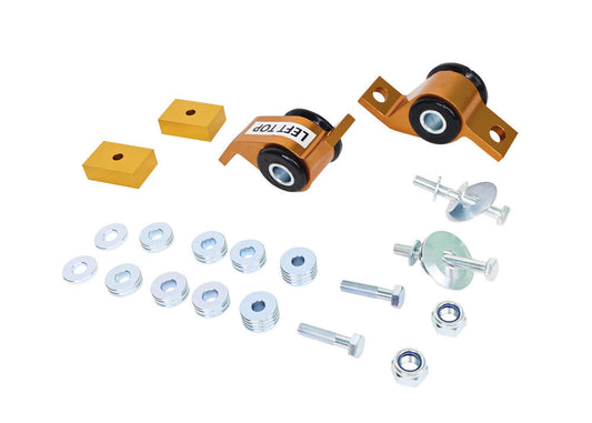 KCA362 Whiteline Front Lower Inner Rear Bushings Offset Caster & Anti Lift to Suit GD Subaru Impreza incl WRX/STi | Genuine Whiteline Suspension Component