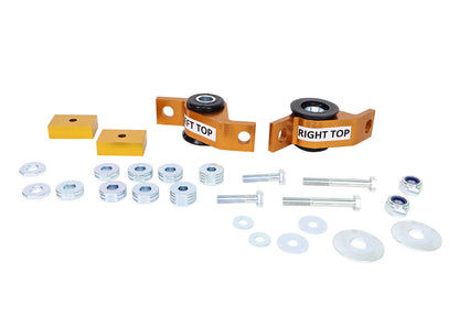 KCA362 Whiteline Front Lower Inner Rear Bushings Offset Caster & Anti Lift to Suit GD Subaru Impreza incl WRX/STi | Genuine Whiteline Suspension Component - photo 3 of 4