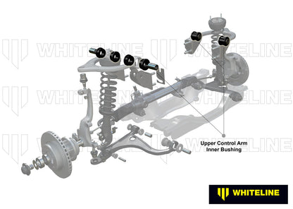 KCA403 Whiteline Front Upper Control Arm - Bushing Double Offset Camber Kit to Suit Nissan GT-R R35 | Genuine Whiteline Suspension Component - photo 2 of 5