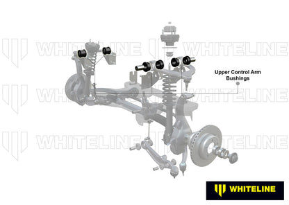 KCA420 Whiteline Front Upper Control Arm - Bushing Double Offset Camber Kit to Suit Audi A4-A8, S4-S8 Fwd/Awd | Genuine Whiteline Suspension Component - photo 2 of 5