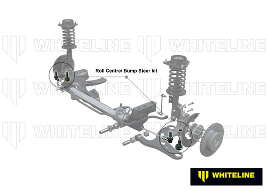KCA435 Whiteline Front Roll Centre/Bump Steer - Correction Kit to Suit Subaru BRZ ZC6, and Toyota 86 / GR86 | Genuine Whiteline Suspension Component - photo 2 of 4