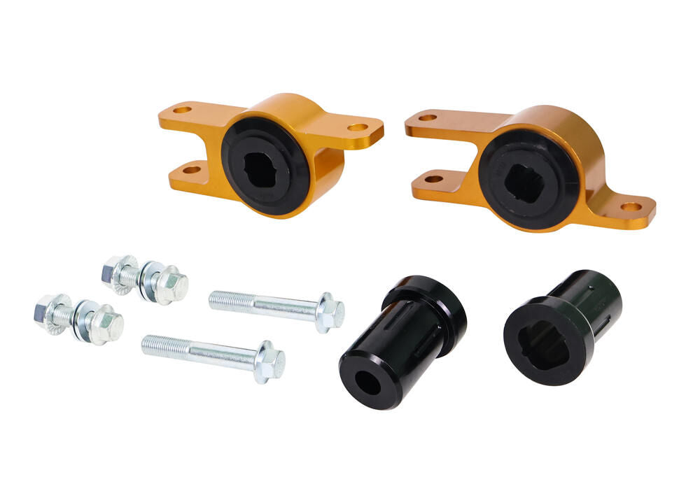 KCA467 Whiteline Front Lower Inner Rear Bushing Caster & Anti Lift Kit to Suit Honda Civic 10th Gen FC, FK, FK8 | Genuine Whiteline Suspension Component