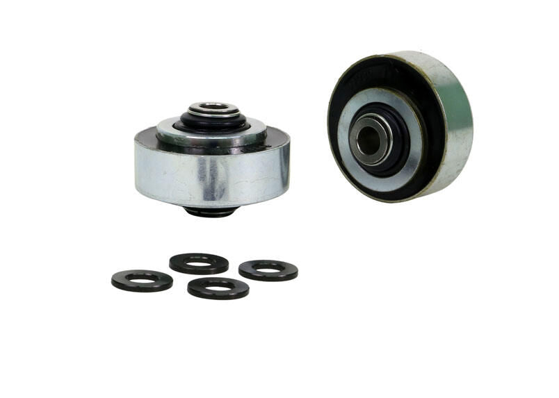 KCA469 Whiteline Front Lower Inner Rear Bushings Offset Caster Kit to Suit Mitsubishi Lancer Evolution 7 8 9 | Genuine Whiteline Suspension Component