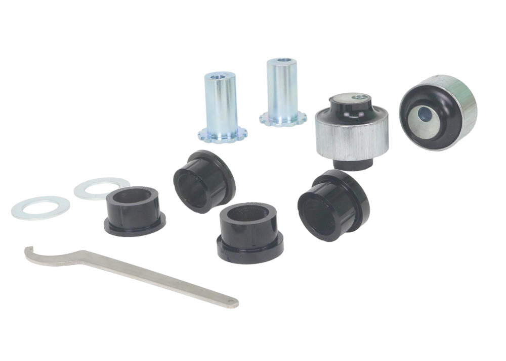 KCA547 Whiteline Front Lower Control Arm - Inner Bushing Kit-Double Offset to Suit Honda Civic and Integra | Genuine Whiteline Suspension Component