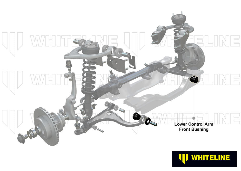 KCA550 Whiteline Front Lower Inner Front Bushing Double Offset Caster Kit to Suit Honda Accord and Euro CL, CM | Genuine Whiteline Suspension Component - photo 2 of 5