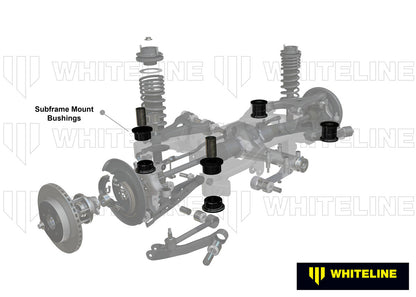KDT910 Whiteline Rear Subframe - Bushing Kit to Suit Subaru Impreza GJ, GV incl WRX/STi | Genuine Whiteline Suspension Component - photo 2 of 4