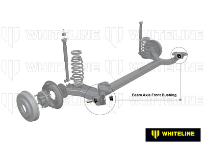 KDT946 Whiteline Rear Beam Axle - Bushing Kit to Suit Abarth, Chevrolet, Citroen, Fiat, Opel and Peugeot | Genuine Whiteline Suspension Component - photo 2 of 5