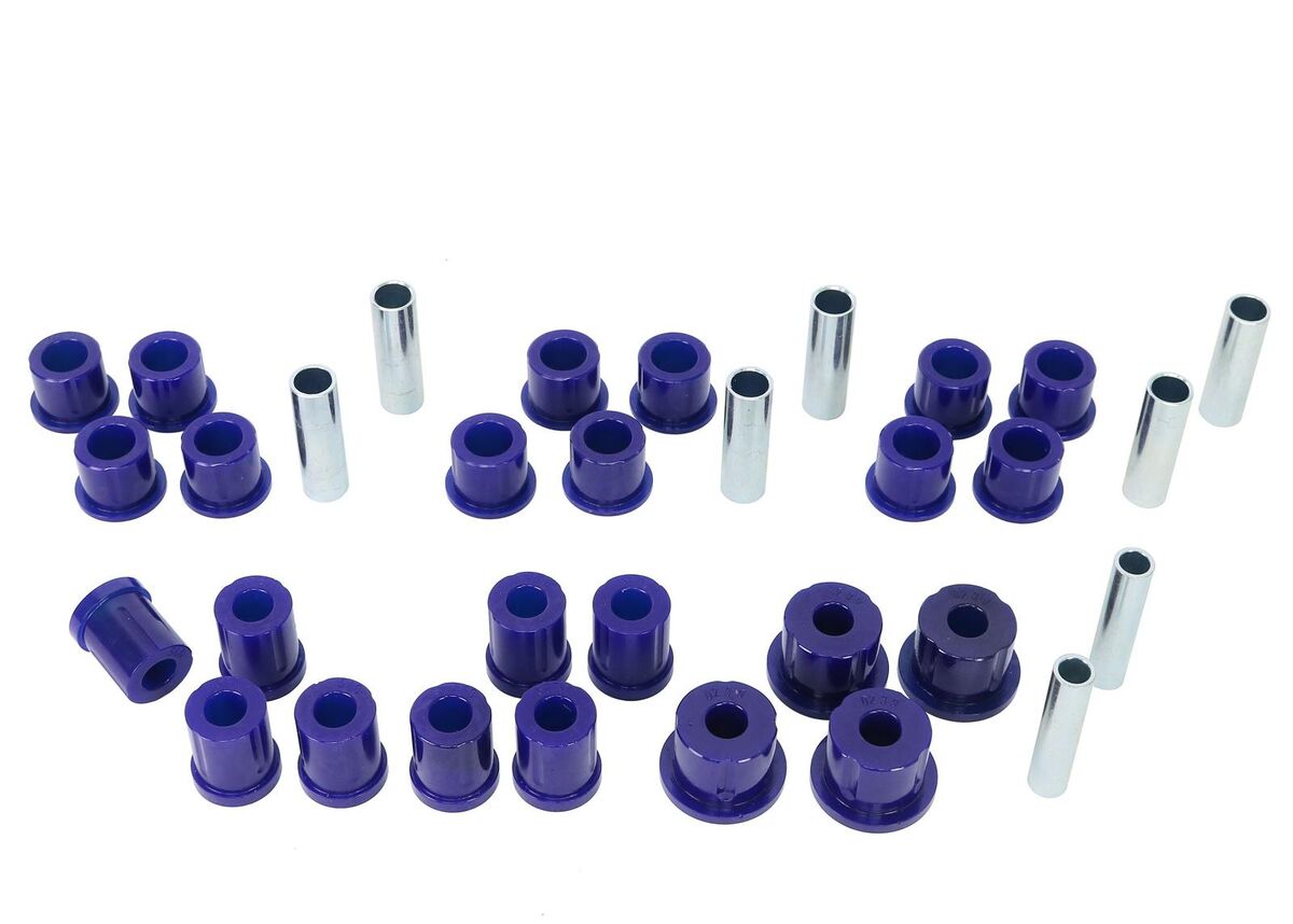 KIT062K SuperPro Complete Leaf Spring Bush Kit to suit Daihatsu Rocky 1984-1993 F70 / 75 / 80RV | Genuine SuperPro Suspension Component