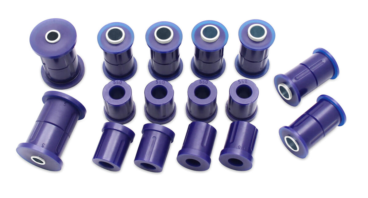 KIT062K SuperPro Complete Leaf Spring Bush Kit to suit Daihatsu Rocky 1984-1993 F70 / 75 / 80RV | Genuine SuperPro Suspension Component