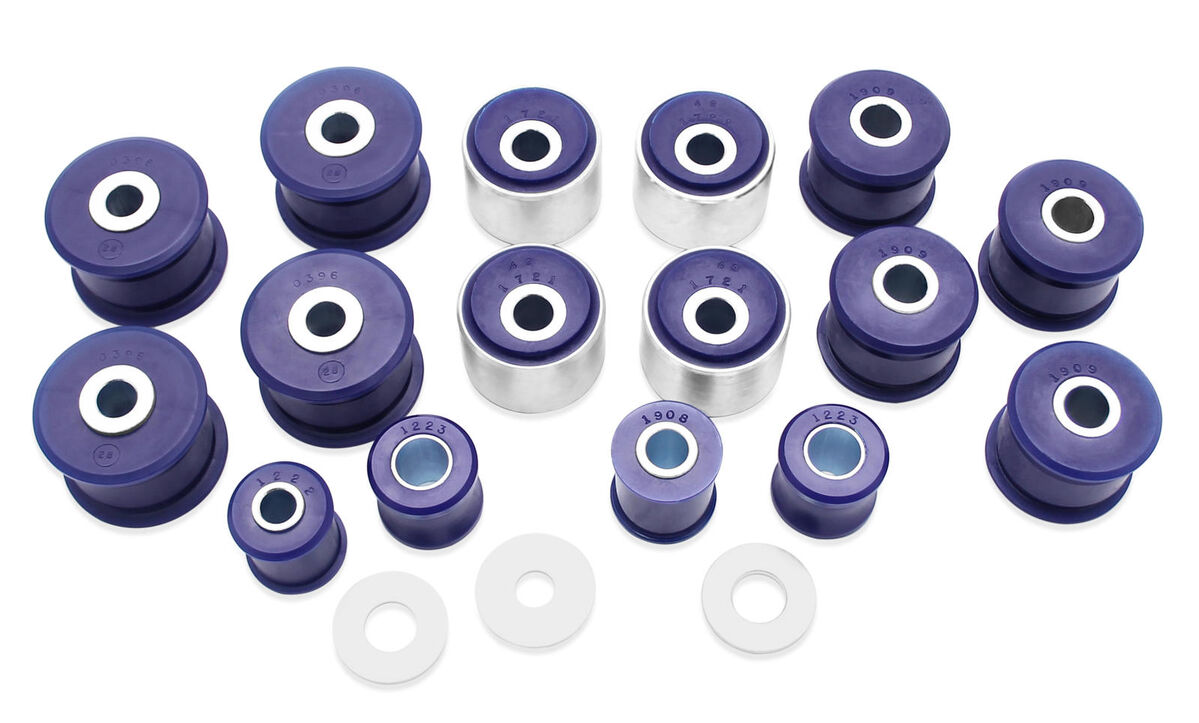 KIT088ADJK SuperPro Front & Rear Radius Arms & Panhard Rods Bush Kit - Adjustable to suit Toyota Land Cruiser 73 Series | Genuine SuperPro Suspension Component