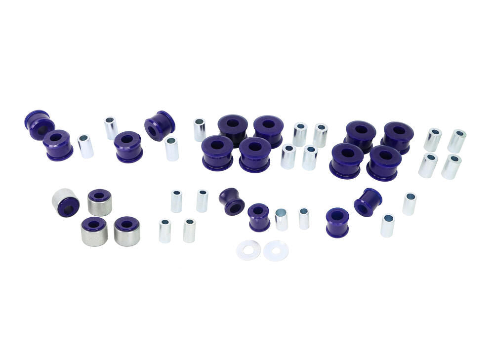 KIT091ADJK SuperPro Front & Rear Radius Arms & Panhard Rods Bush Kit - Adjustable to suit Toyota Land Cruiser 73 Series | Genuine SuperPro Suspension Component