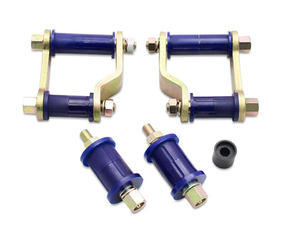 KIT219SK SuperPro Greasable Shackle and Bush Kit & Fixed Pin Protection Cap | Genuine SuperPro Suspension Component