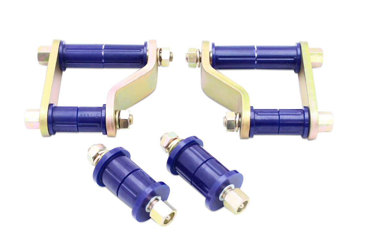 KIT246SK SuperPro Greasable Shackle and Bush Kit to suit Isuzu D-Max RG01 & Mazda BT-50 RG04 - 2020-on | Genuine SuperPro Suspension Component