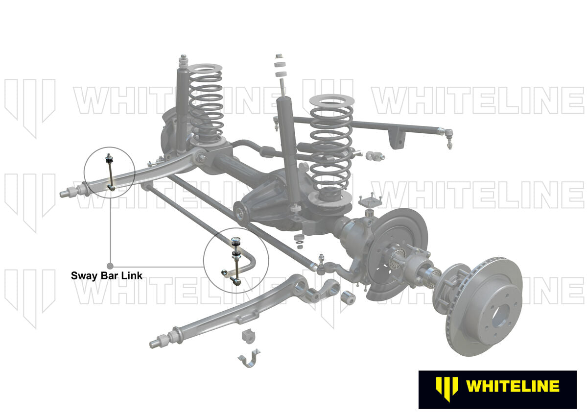 KLC115 Whiteline Front Sway Bar Link to Suit Nissan Patrol GU | Genuine Whiteline Suspension Component - photo 2 of 4