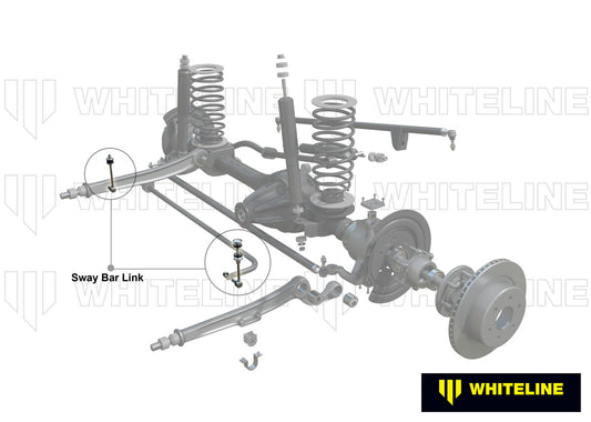 KLC115 Whiteline Front Sway Bar Link to Suit Nissan Patrol GU | Genuine Whiteline Suspension Component - photo 2 of 4