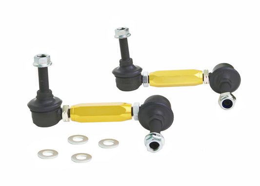 KLC140-115 Whiteline Universal Sway Bar Link - Adjustable Ball Style - 10mm Ball Stud 115-135mm | Genuine Whiteline Suspension Component