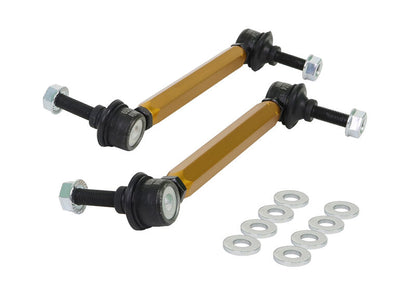 KLC140-215 Whiteline Universal Sway Bar Link - Adjustable Ball Style - 10mm Ball Stud 210-235mm | Genuine Whiteline Suspension Component