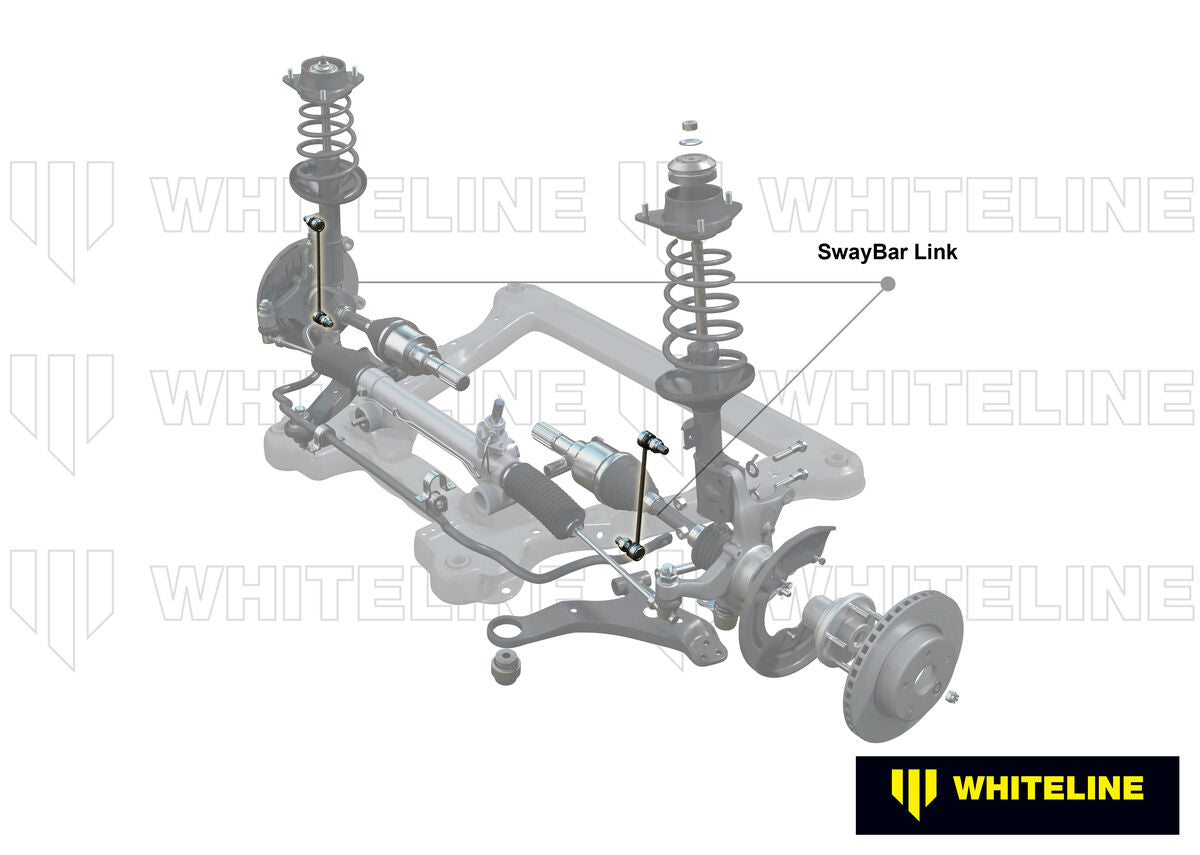 KLC140-215 Whiteline Universal Sway Bar Link - Adjustable Ball Style - 10mm Ball Stud 210-235mm | Genuine Whiteline Suspension Component - photo 3 of 5