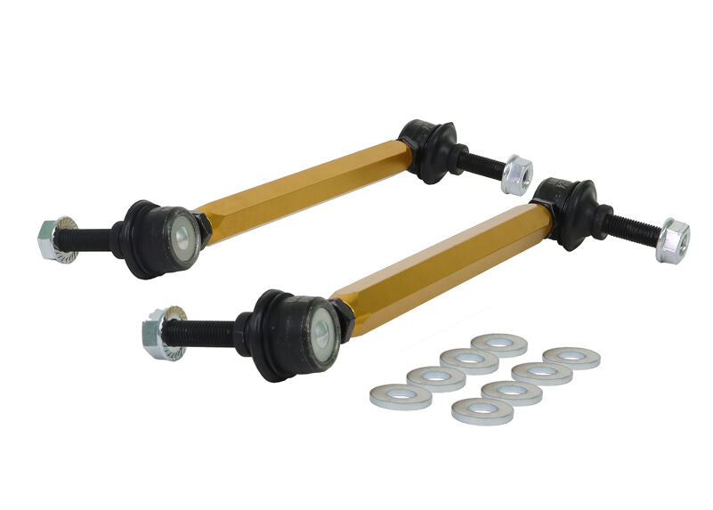 KLC140-255 Whiteline Universal Sway Bar Link - Adjustable Ball Style - 10mm Ball Stud 250-275mm | Genuine Whiteline Suspension Component