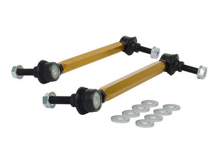 KLC140-255 Whiteline Universal Sway Bar Link - Adjustable Ball Style - 10mm Ball Stud 250-275mm | Genuine Whiteline Suspension Component