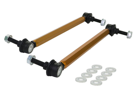 KLC140-335 Whiteline Universal Sway Bar Link - Adjustable Ball Style - 10mm Ball Stud 330-355mm | Genuine Whiteline Suspension Component