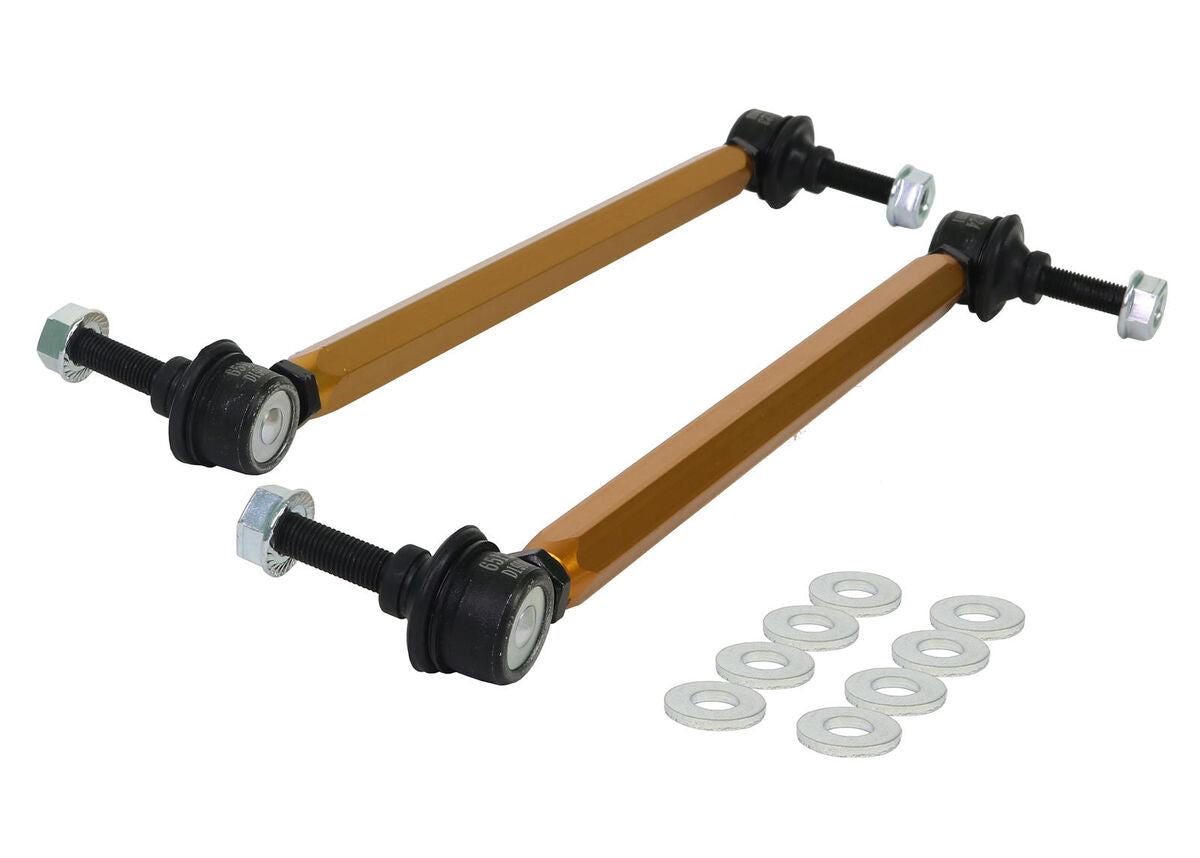KLC140-395 Whiteline Universal Sway Bar Link - Adjustable Ball Style - 10mm Ball Stud 390-415mm | Genuine Whiteline Suspension Component