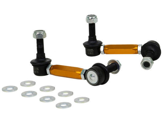 KLC180-115 Whiteline Universal Sway Bar Link - Adjustable Ball Style - 12mm Ball Stud 115-135mm | Genuine Whiteline Suspension Component