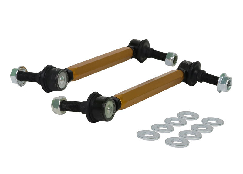 KLC180-215 Whiteline Universal Sway Bar Link - Adjustable Ball Style - 12mm Ball Stud 210-235mm | Genuine Whiteline Suspension Component