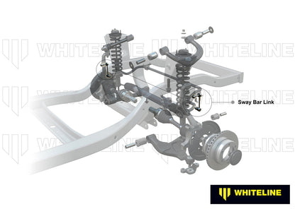 KLC180-215 Whiteline Universal Sway Bar Link - Adjustable Ball Style - 12mm Ball Stud 210-235mm | Genuine Whiteline Suspension Component - photo 2 of 5