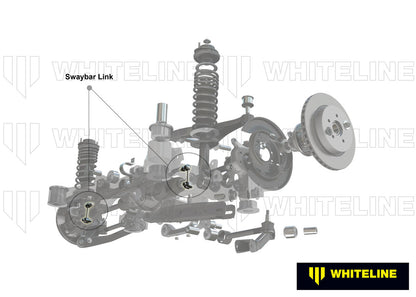 KLC182 Whiteline Rear Adjustable Sway Bar Link to Suit Subaru BRZ, Forester, Impreza, Levorg, Liberty and Toyota 86 | Genuine Whiteline Suspension Component - photo 2 of 4