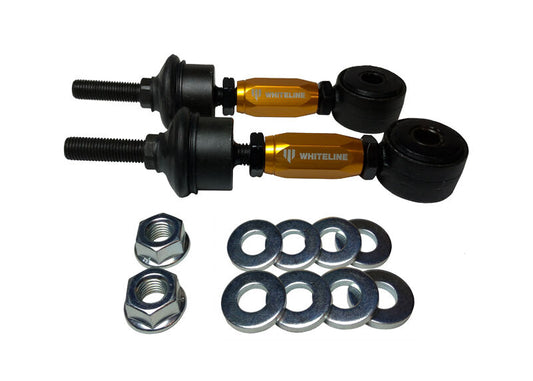 KLC188 Whiteline Universal Sway Bar Link - Ball/Bushing Style - 10mm Ball Stud 110-135mm | Genuine Whiteline Suspension Component
