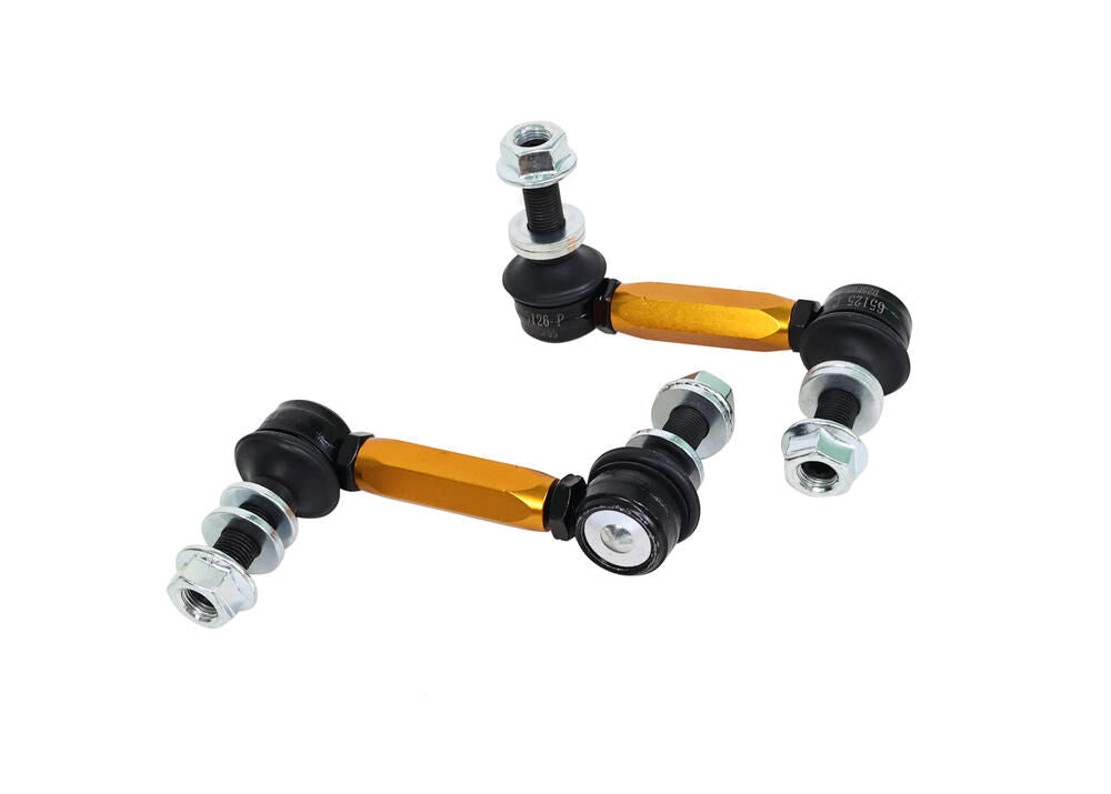 KLC198 Whiteline Rear Adjustable Sway Bar Link to Suit Ford Focus, Mustang and Mitsubishi Pajero | Genuine Whiteline Suspension Component